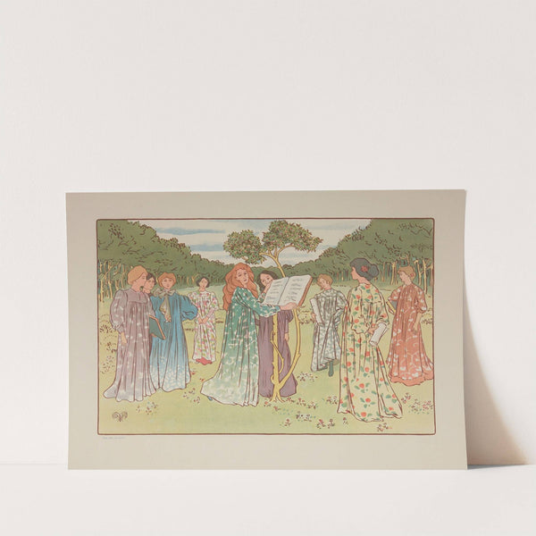 Vieilles chansons de France – couverture (1898) by George Auriol