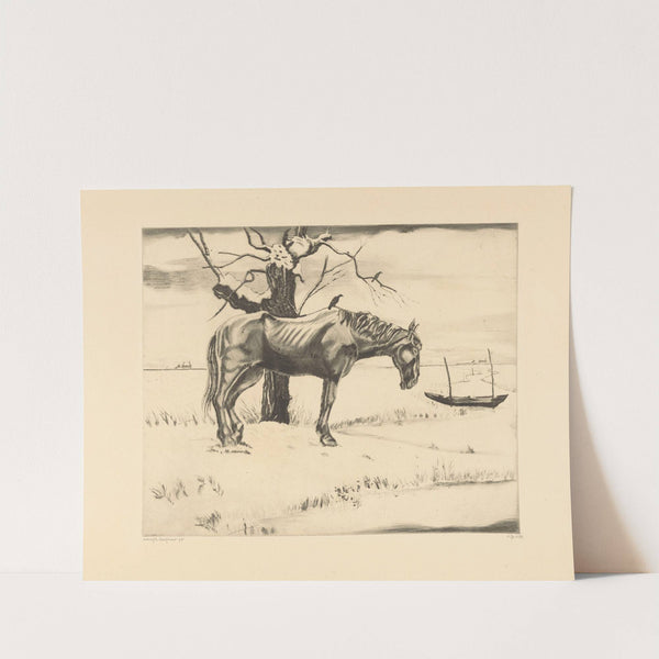 Vieillesse (1931) by Lodewijk Schelfhout