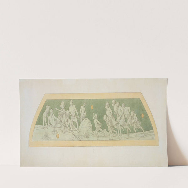 Viele laufen nach dem Ziele, wenige erreichen es (1878) by Eduard von Steinle