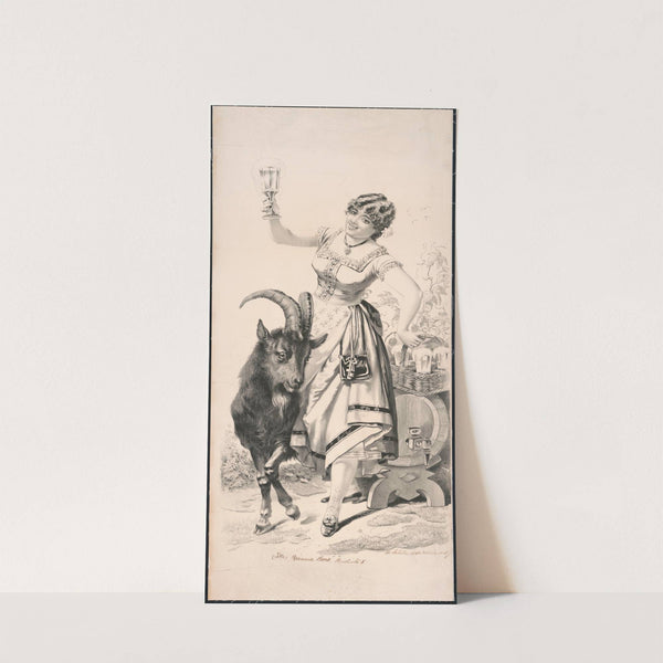 Vienna bock panel (1880) by Henry Jerome Schile