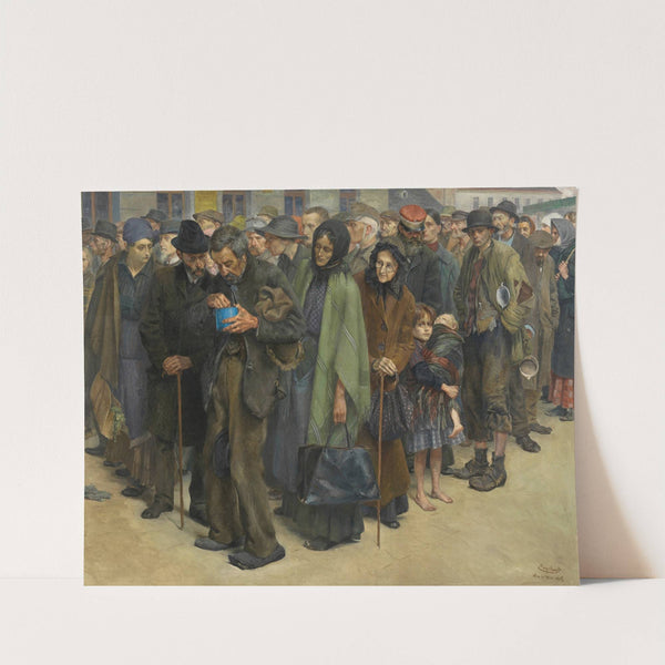 Vienna in 1918 (1918) by Josef Engelhart