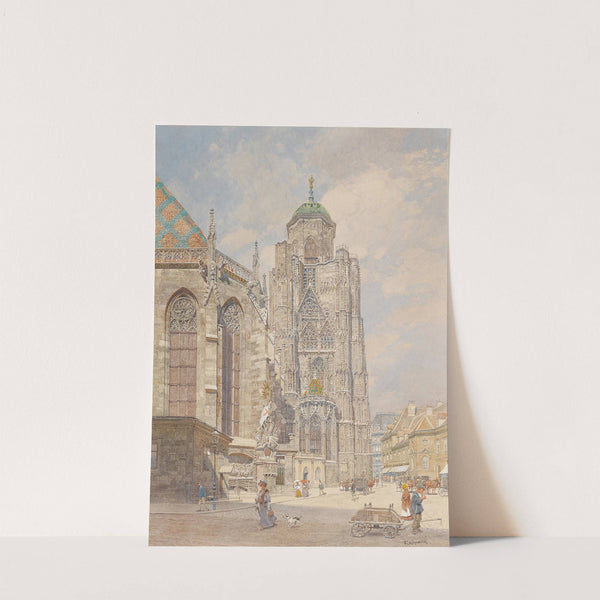 Vienna, St. Stephen’s, North Tower by Franz Kopallik