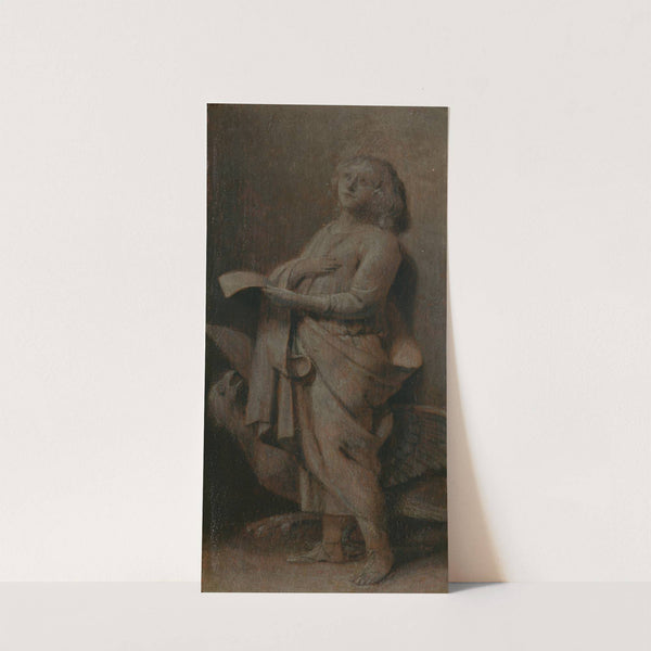 Vier evangelisten: Johannes (1676) by Caesar Van Everdingen