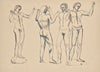 Vier Skizzen zum Redner (1921)
