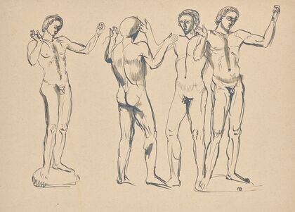 Vier Skizzen zum Redner (1921)
