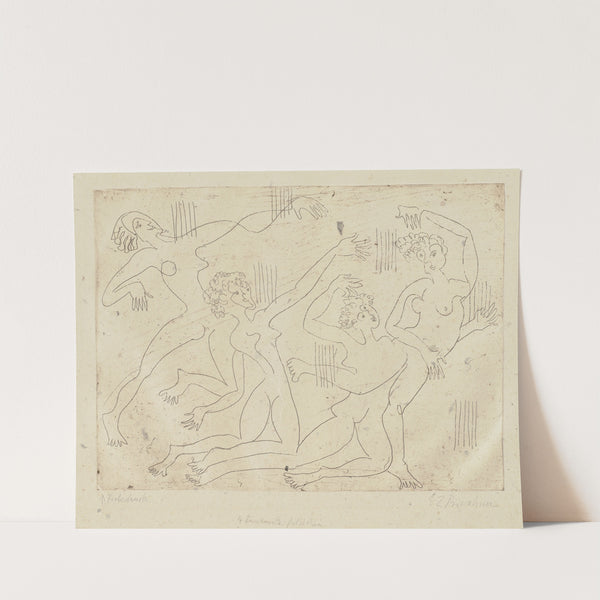 Vier tanzende Mädchen (1933) by Ernst Ludwig Kirchner