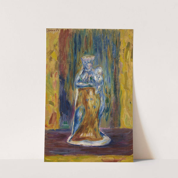 Vierge et enfant d’après une faïence (circa 1902) by Pierre-Auguste Renoir
