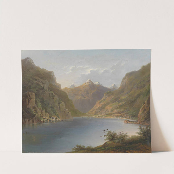 Vierwaldstättersee by Hermann Ottomar Herzog