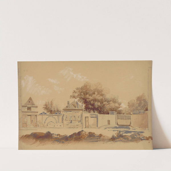 Vieux Bercy, N° 3 (1887) by Jules-Adolphe Chauvet