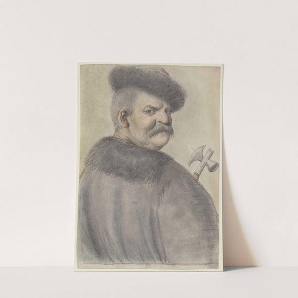 Vieux Polonais de trois-quarts à droite by Nicolas Lagneau