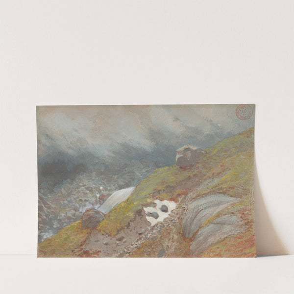 View Above Handeck, Switzerland by Eugène-Emmanuel Viollet-le-Duc