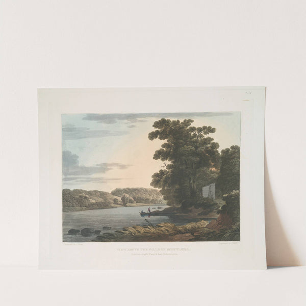 View above the Falls of Schuylkill by Joshua Shaw