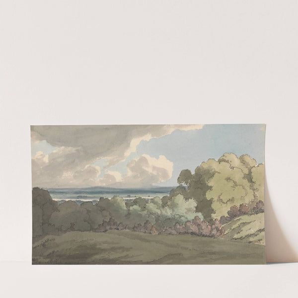 View Across the Thames for Greenwich Park (1795) by William P. Sherlock