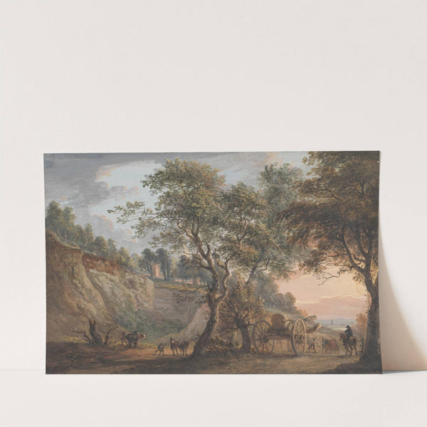 View at Charlton, Kent by Paul Sandby
