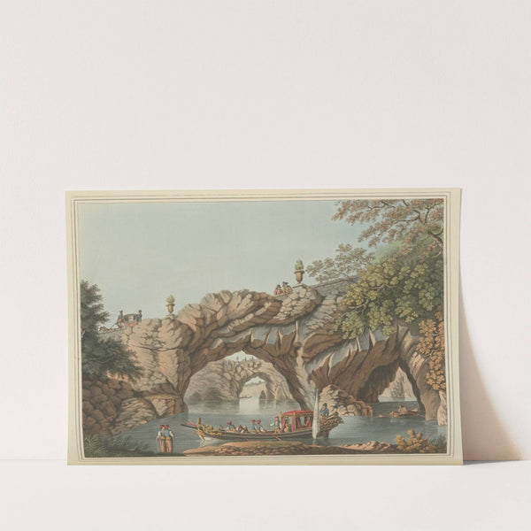 View at Villa Scabrosa by Luigi Mayer