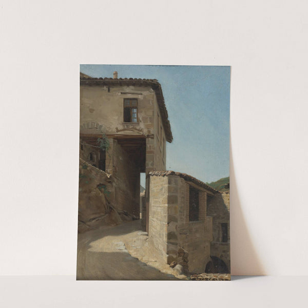 VIEW DU MALLEVAL (LOIRE) by Jean Lecomte du Nouÿ