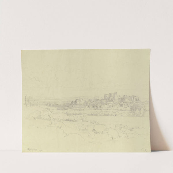 View from Avignon by Johann Wilhelm Schirmer