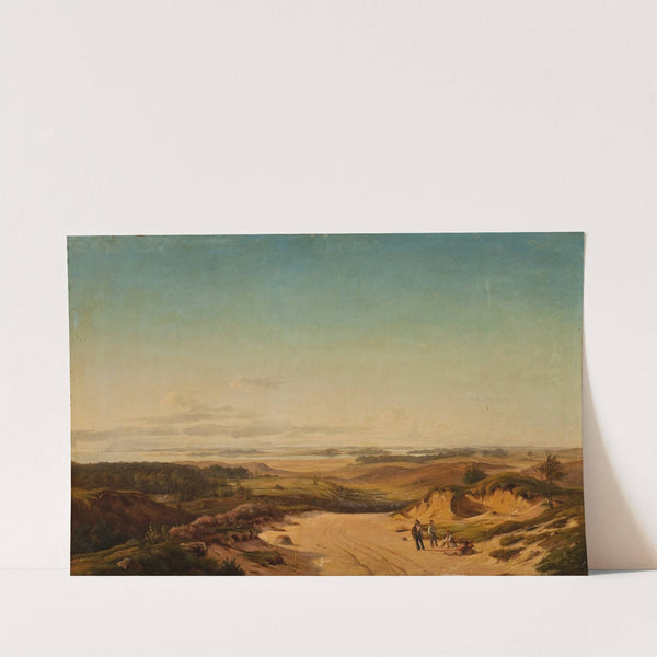 View From Baunebjerg By Horsens Fjord by Frits Grove