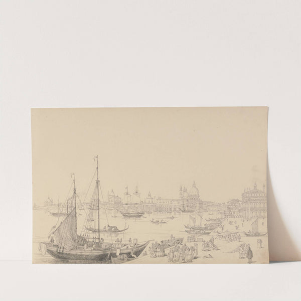 View from Daniele's Hotel on the Riva degli Schiavoni by Sir Charles D'Oyly