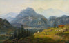 View From Giesbach At The Lake Of Brinzer With Interlaken And The Jura Mountains