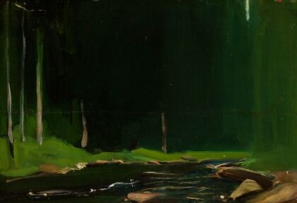 View from Istebna I. Forest (1906)