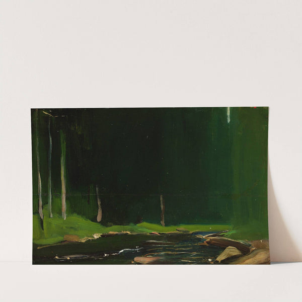 View from Istebna I. Forest (1906) by Konrad Krzyżanowski