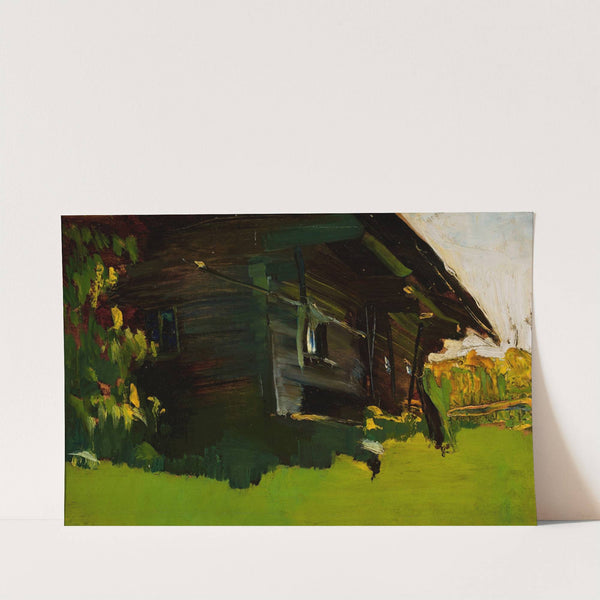 View from Istebna II. Cottage (1906) by Konrad Krzyżanowski