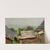 View from Istebna III. Farmyard (1906) by Konrad Krzyżanowski
