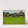 View from Istebna IV. Cottages (1906) by Konrad Krzyżanowski