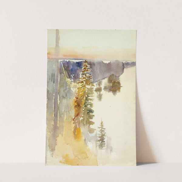 View from Kaukola Ridge by Albert Edelfelt