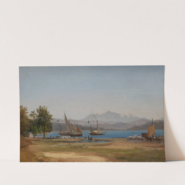 View from La Spezia by Joseph Magnus Stäck
