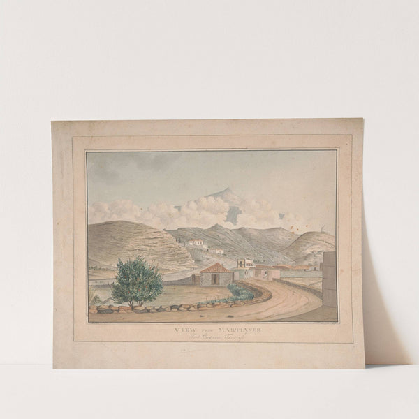View from Martianez, Port Orotava, Tenerife by Alfred Diston