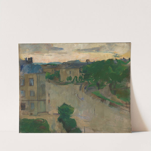 View from my Balcony, Hansteensgate (1915) by Harriet Backer