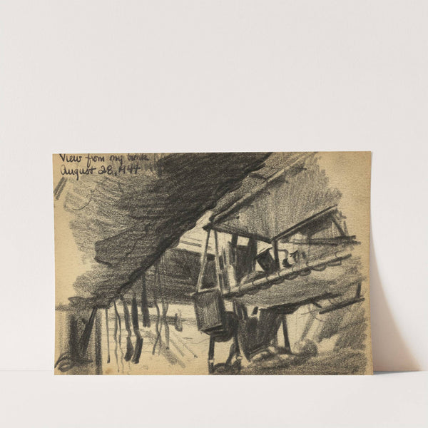 View from my bunk by Victor Alfred Lundy