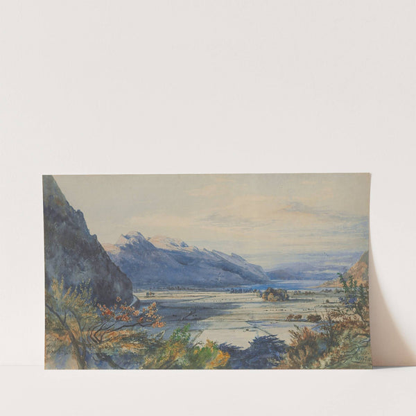 View from my window; Maentwrog, Snowdonia, Wales by Barbara Bodichon