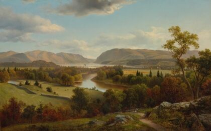View From New Windsor, Hudson River