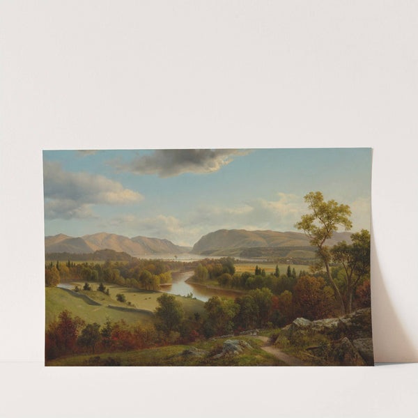 View From New Windsor, Hudson River by David Johnson