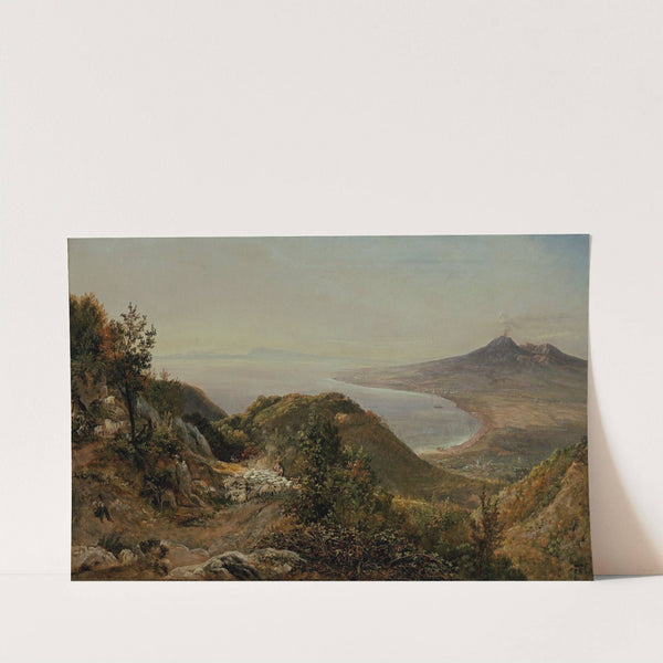 View from Pimonte by Johan Christian Dahl