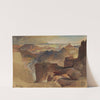 View from Powell’s Plateau, Grand Canyon, Colorado (1873) by Frederic Edwin Church