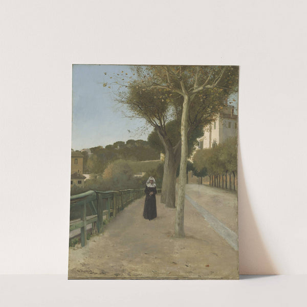 View from Rome (1882) by Christian Skredsvig