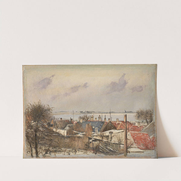 View from Roskilde towards the Fiord (1915) by Laurits Andersen Ring