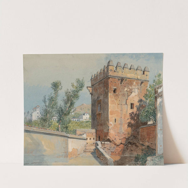 View from the Alhambra, Spain by William Stanley Haseltine