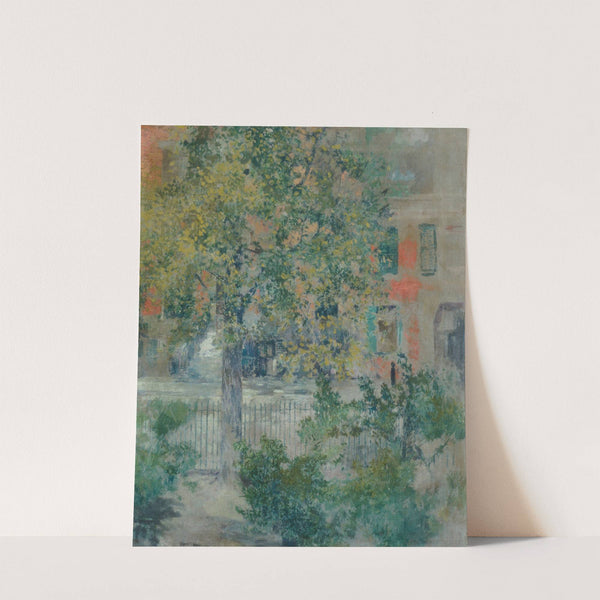 View from the Artist's Window, Grove Street by Robert Frederick Blum