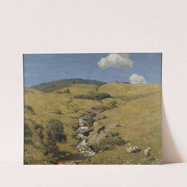 View from the Black Forest (1893) by Hans Thoma