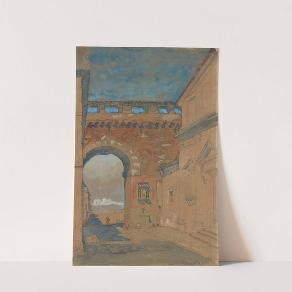 View from the Borgo Sant'Angelo by James Holland