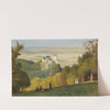 View from the Kahlenberg to the Leopoldsberg by Leopold Munsch
