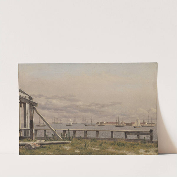 View from the Lime-kilns in Copenhagen (1825) by Christoffer Wilhelm Eckersberg