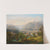 View from the New Schmolnau to the Kreuzstein on the Traun – towards Lauffen, the Dachstein, Ischl, Upper Austria by Anton Schiffer