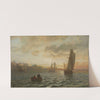 View from the Oslofjord by Hans Gude