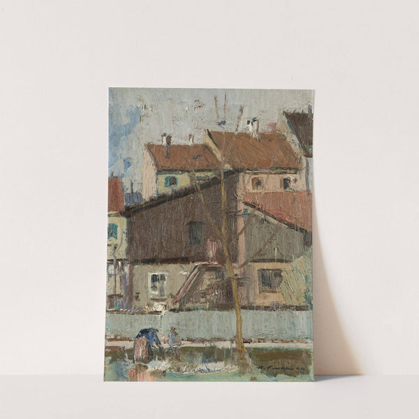 View From The Studio by Arnold Fiechter